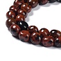 Natural Mahogany Obsidian Beads Strands, Nuggets Tumbled Stone
