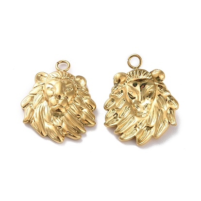 Ионное покрытие (ip) 304 подвески из нержавеющей стали, очарование льва