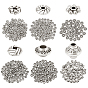 Tibetan Style Zinc Alloy Spacer Beads, Mixed Shapes