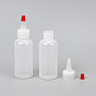 Plastic Graduated Squeeze Bottles, with Red Tip Cap, Durable Squirt Bottle for Ketchup, Sauces, Syrup, Dressings, Arts & Crafts