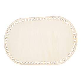 Вязание крючком деревянная сумка для формирования дна сумки своими руками, формирователь основы сумочки, овальные