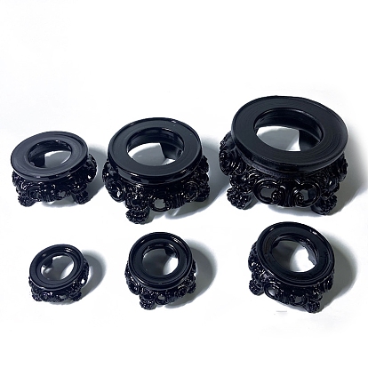 Подставка для дисплея с хрустальным шаром из смолы, подставка для держателя хрустальных сфер, для хрустального шара 3~15см