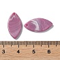 Opaque Acrylic Pendants, Leaf Charms