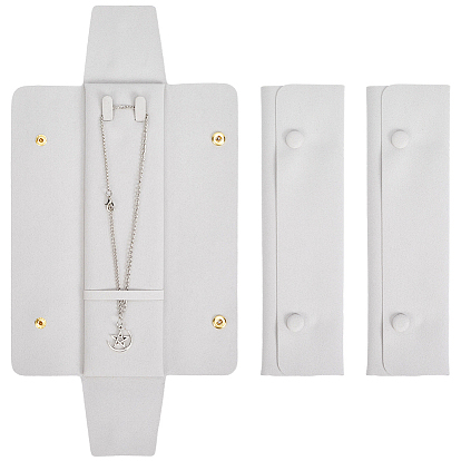 Cloth Storage Bags for Necklace, Rectangle