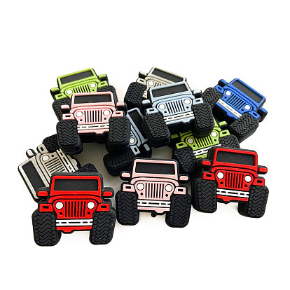 Автомобильные пищевые экологически чистые силиконовые фокусные бусины