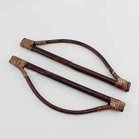 Bamboo Bag Handle, D-shaped, Bag Replacement Accessories