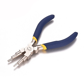 Iron Wire Looping Pliers, with Non-Slip Comfort Grip Handle, for Loops and Jump Rings