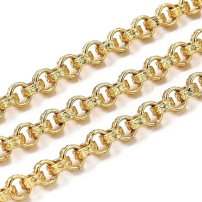 Латунные текстурированные цепи роло, стойки покрытие, без кадмия и без свинца, долговечный, несварные, с катушкой