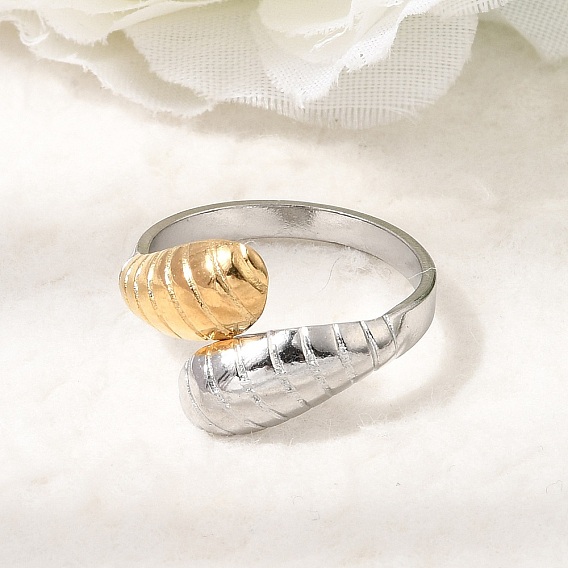 304 Stainless Steel Cuff Open Rings for Women