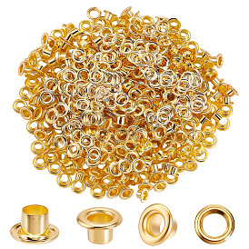 300 комплекты железных люверсов для люверсов, с шайбами, сменный пакет для ремонта сумки