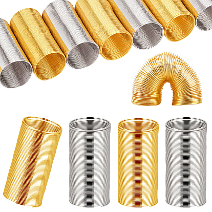 2 сумки 2 цвета латунной проволоки с эффектом памяти, долговечный, круглые