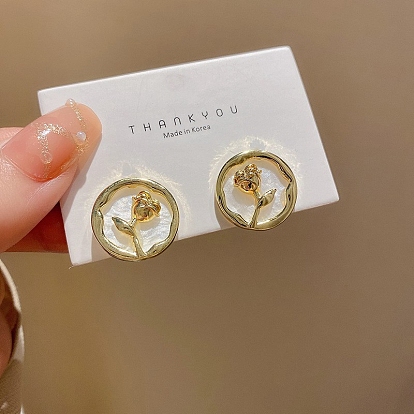 925 Silver Silver Stud Earrings for Women