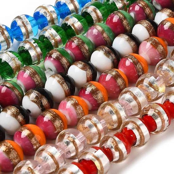 Lampwork бисер нитей, круглые