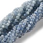 Perles kyanite naturelle brins, ronde à facettes