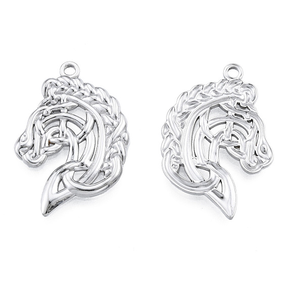 201 подвески из нержавеющей стали, лошадь