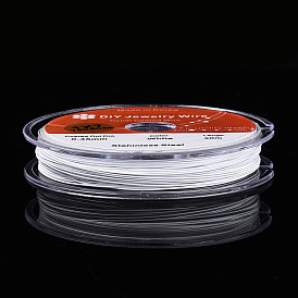 7-слойная проволока «тигровый хвост», нержавеющая сталь с нейлоновым покрытием, круглые