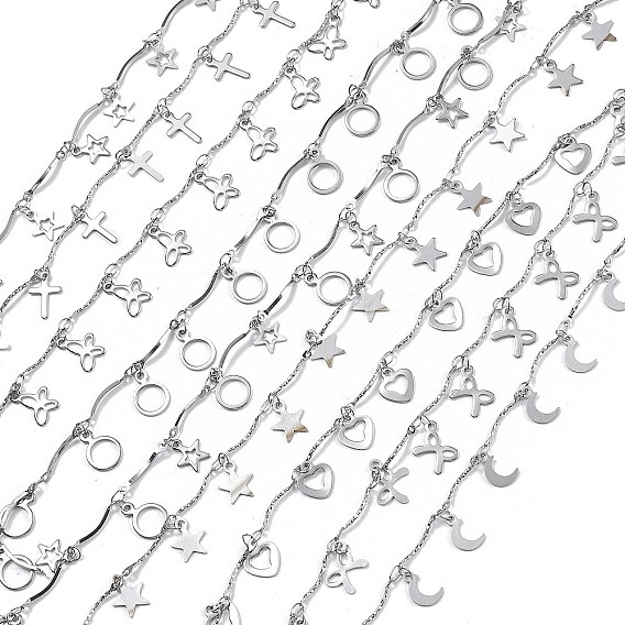 304 цепи из нержавеющей стали ссылка, с катушкой, пайки, ионное покрытие (ip)