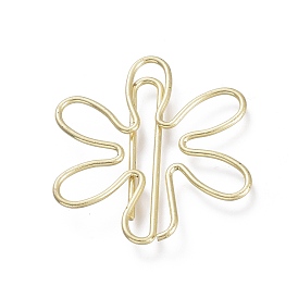 Asterisk Shape Iron Paperclips, Cute Paper Clips, Funny Bookmark Marking Clips
