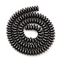 Non-Magnetic Synthetic Hematite Beads Strands, Rondelle