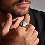 304 Stainless Steel Finger Rings for Men, Triangle