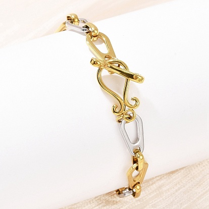 304 женские браслеты-цепочки со звеньями из нержавеющей стали, слеза