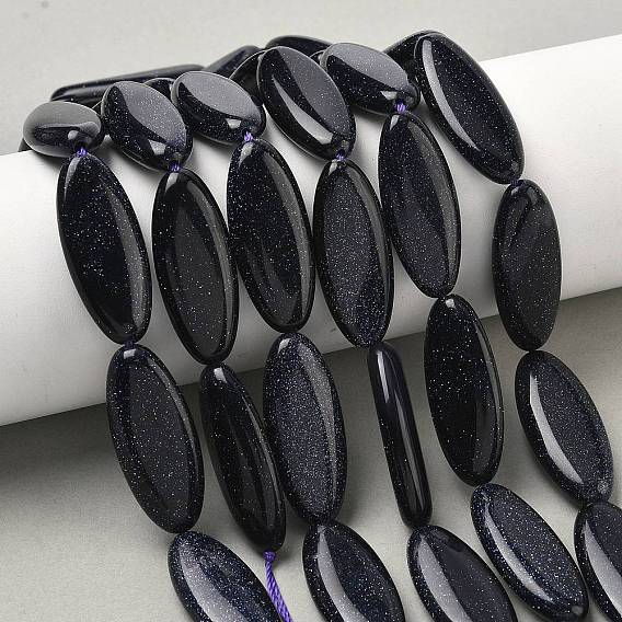 Синтетические голдстоуновские бисер пряди, лошадиный глаз 