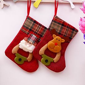 Christmas Decoration Supplies Old Man Small Socks Christmas Tree Pendant Christmas Socks Gift Bag