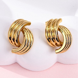 304 серьги-гвоздики из нержавеющей стали для женщин