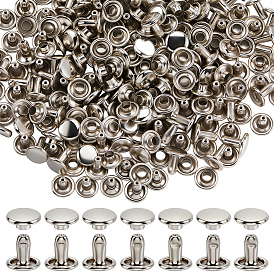 120 устанавливает железные декоративные заклепки, для одежды сумка обувь кожаная поделка, грибы / купол