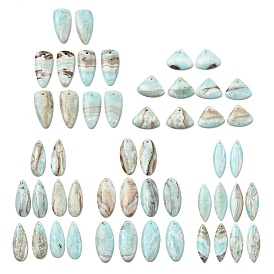 Подвески из натурального гемиморфита