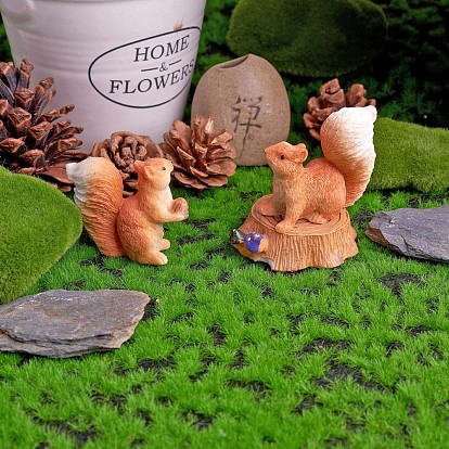 Resin Decor Ornament Accessories, Figurines Garden Mini Frog