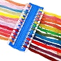 Plastic Embroidery Floss Organizer, Foam Card Cross Stitch Embroidery Tool for Embroidery Needlework Thread Holder