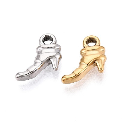 304 подвески из нержавеющей стали, туфли на высоких каблуках, ионное покрытие (ip)