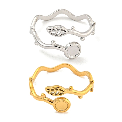 304 компоненты кольца манжеты из нержавеющей стали, настройки кольца чашки безеля, плоский круглый и листовой