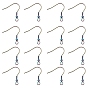 201 Stainless Steel Earring Hooks, Ear Wire, with Loop