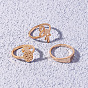 European and American Fashion Metal Ring Set - Vintage Animal Ring for Women.