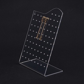 Акриловая рамка дисплея серьги, l-образный