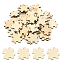 100pcs Holz Cabochons, Puzzle