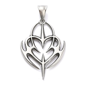 316 хирургические подвески из нержавеющей стали, сердце