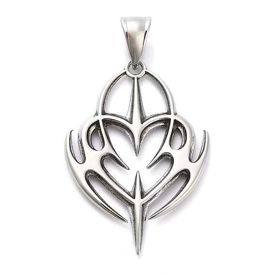 316 хирургические подвески из нержавеющей стали, сердце