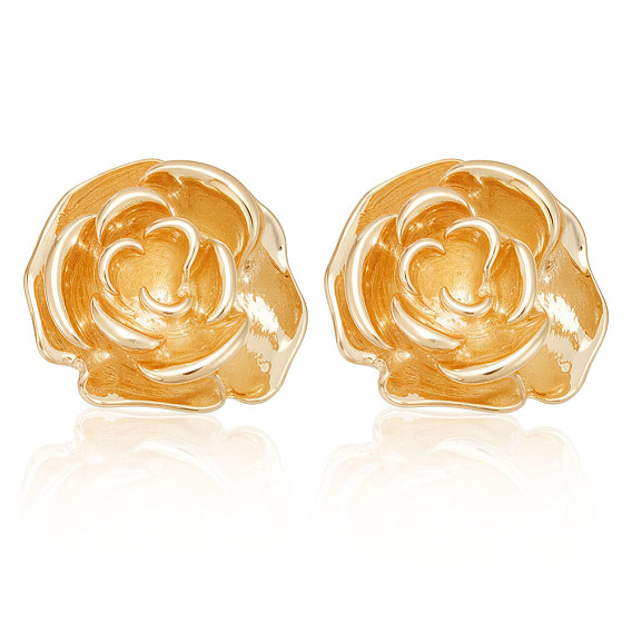 2 шт. латунные булавки для лацканов одежды рюкзака, цветок