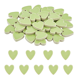 Porcelain Cabochons, Mosaic Tile Supplies for DIY Crafts, Plates, Picture Frames, Flowerpots, Handmade Jewelry, Heart