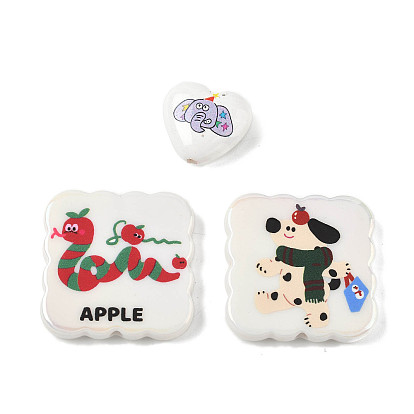 Акриловые бусины, бисерные аксессуары ручной работы