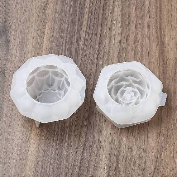 Силиконовые формы для цветов своими руками, для изготовления подсвечников, для уф-смолы, изготовление форм из эпоксидной смолы