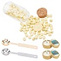 DIY Scrapbook Making Kits, Including Sealing Wax Particles, Paraffin Candles, Iron Wax Sticks Melting Spoon, Glass Jar Glass Bottle
