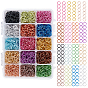 3000Pcs 15 Colors Aluminum Wire Open Jump Rings