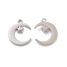 Стойки подвески обшивки сплава, без кадмия, без свинца и без никеля, очарование луны и звезды