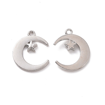 Стойки подвески обшивки сплава, без кадмия, без свинца и без никеля, очарование луны и звезды