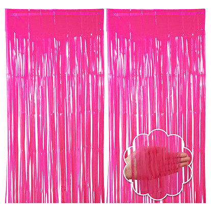 Шторы с бахромой для домашних животных, мерцающие шторы, на день рождения свадьба елочные украшения