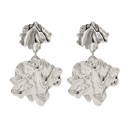 304 серьги-гвоздики из нержавеющей стали для женщин